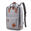 2019 Wholesale Custom Canvas Outdoor Vintage  Backpack Men School Bag Waterproof